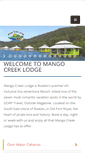 Mobile Screenshot of mangocreeklodge.com